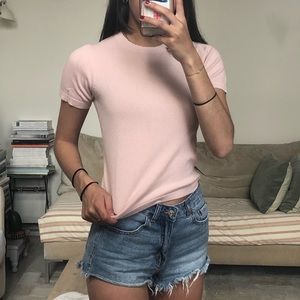 pink brandy sweater-tshirt